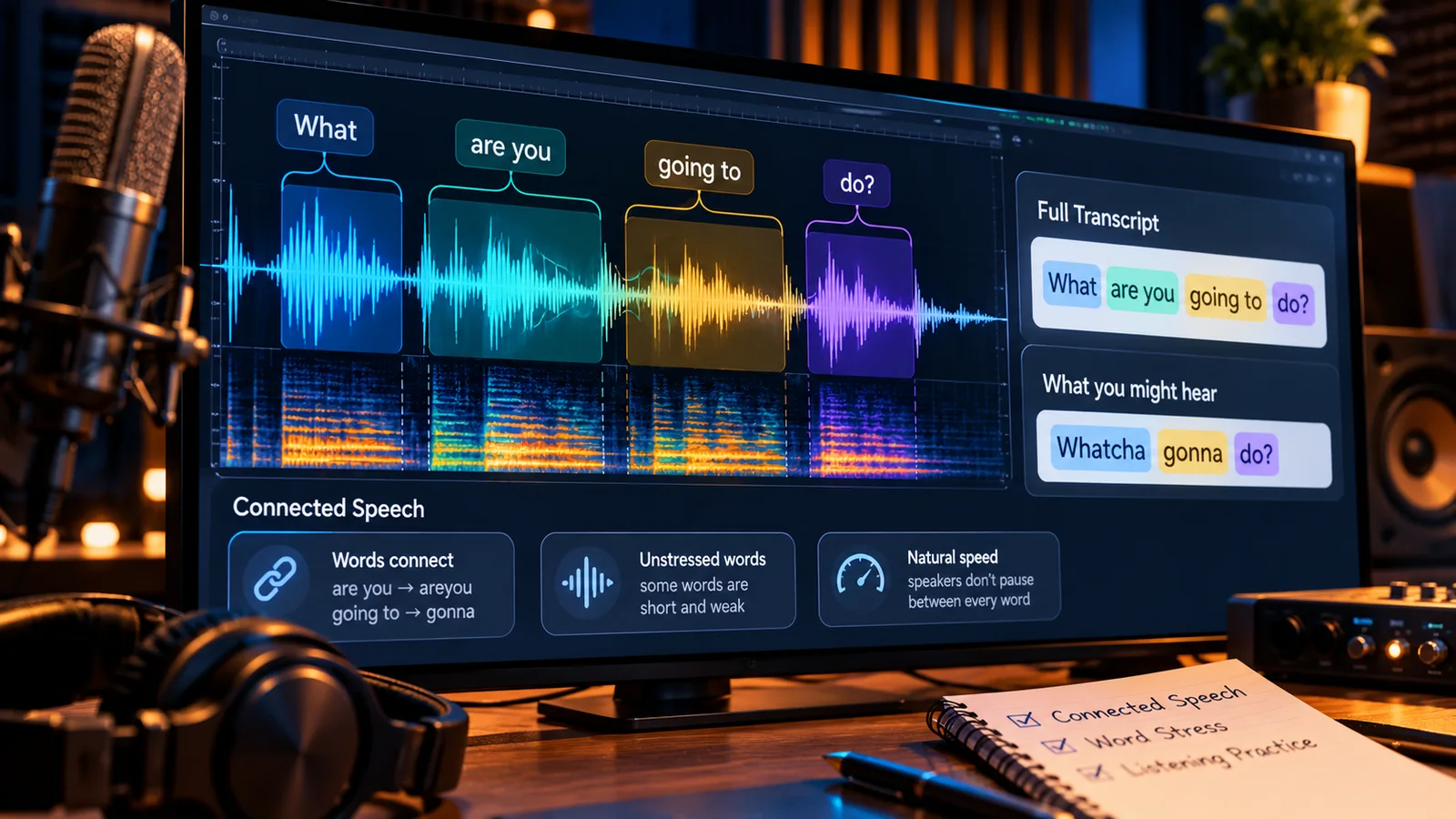 ALT: تشخیص کلمات و Connected Speech برای تقویت مهارت شنیداری انگلیسی