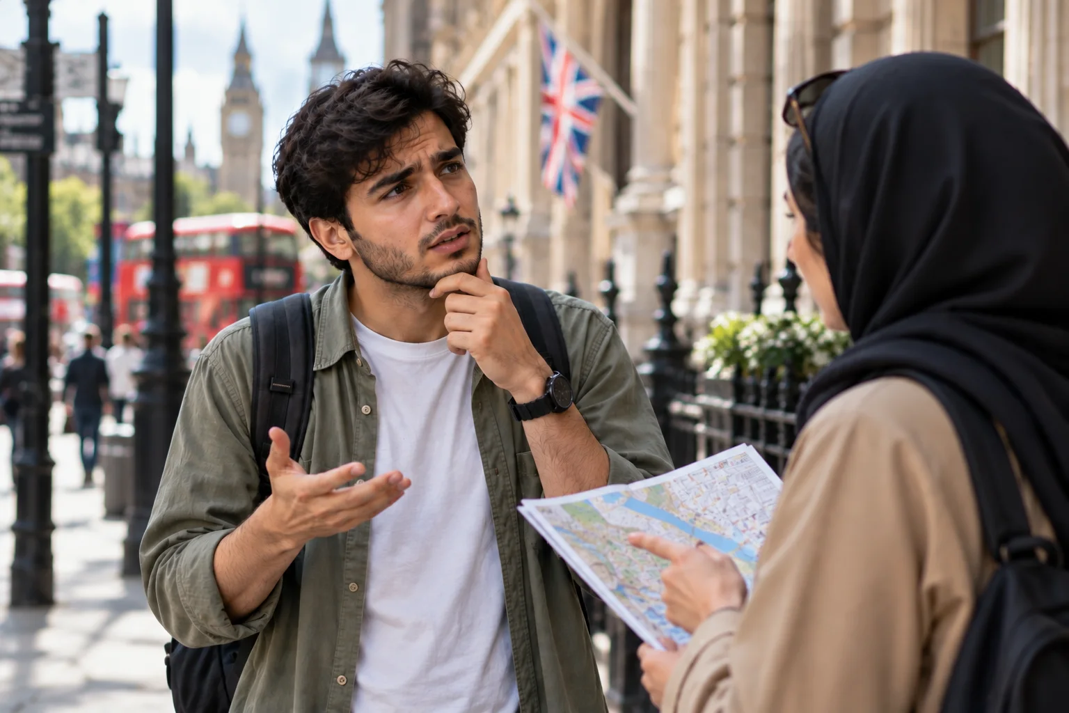 مکث هنگام مکالمه انگلیسی و تلاش برای پیدا کردن واژه مناسب